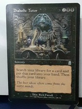 MTG Diabolic Tutor Odyssey 129/350 Regular Uncommon MP