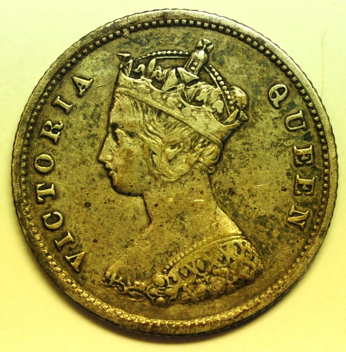 1866 年香港硬币| eBay