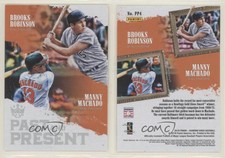 2018 Panini Diamond Kings Past and Present Brooks Robinson Manny Machado HOF