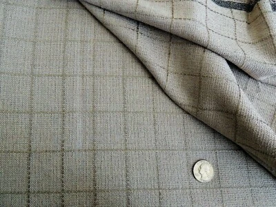 Traje ligero moteado buff topo a cuadros/a cuadros lino texturizado/rayón MFD853 Foto 1 de 3