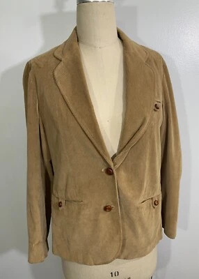 Jaqueta Blazer Vintage Veludo Feminina Média - Imagem 1 de 4