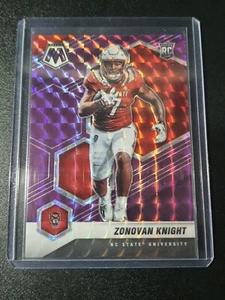 Zonovan Knight - Mosaic Draft Picks 2022 - Jets - Purple Mosaic - RC - /49 - Picture 1 of 3