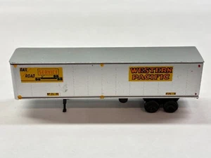 Con-Cor Semi Truck Box Delivery Trailer Western Pacific WP N-Scale Fast Shipping - Picture 1 of 6