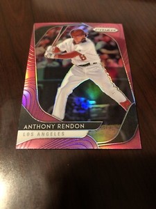 2020 Panini Prizm Anthony Rendon Pink Prizm Refractor #1 Angels *Mint*