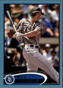 2012 (PADRES) Topps Wal Mart Blue Border #132 Will Venable