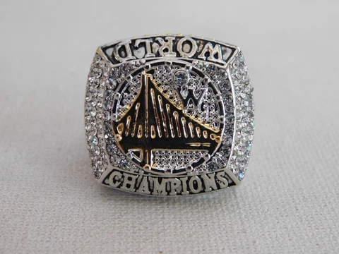 Golden State Warriors 2015 Replica Ring Sz 9.75 Cover