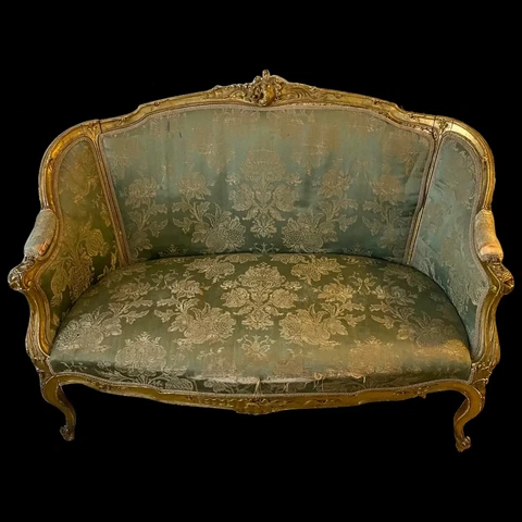 Louis XV Style Sofa Cover