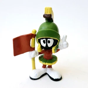 Vintage 1988 Applause Looney Tunes MARVIN THE MARTIAN Holding Flag PVC Figure - Bild 1 von 4