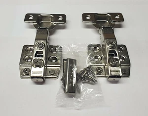 Soft Close, vernickelt 105 Grad Schrankscharnier mit Full Overlay, FO6A - Bild 1 von 7