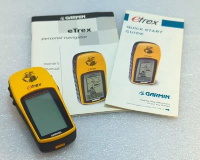 Garmin eTrex Handheld GPS Tracking System Personal Navigator - Image 1 of 4