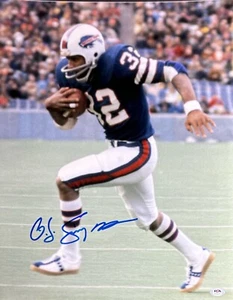 OJ Simpson Signed 16x20 Buffalo Bills Photo PSA AH96341 - Picture 1 of 2