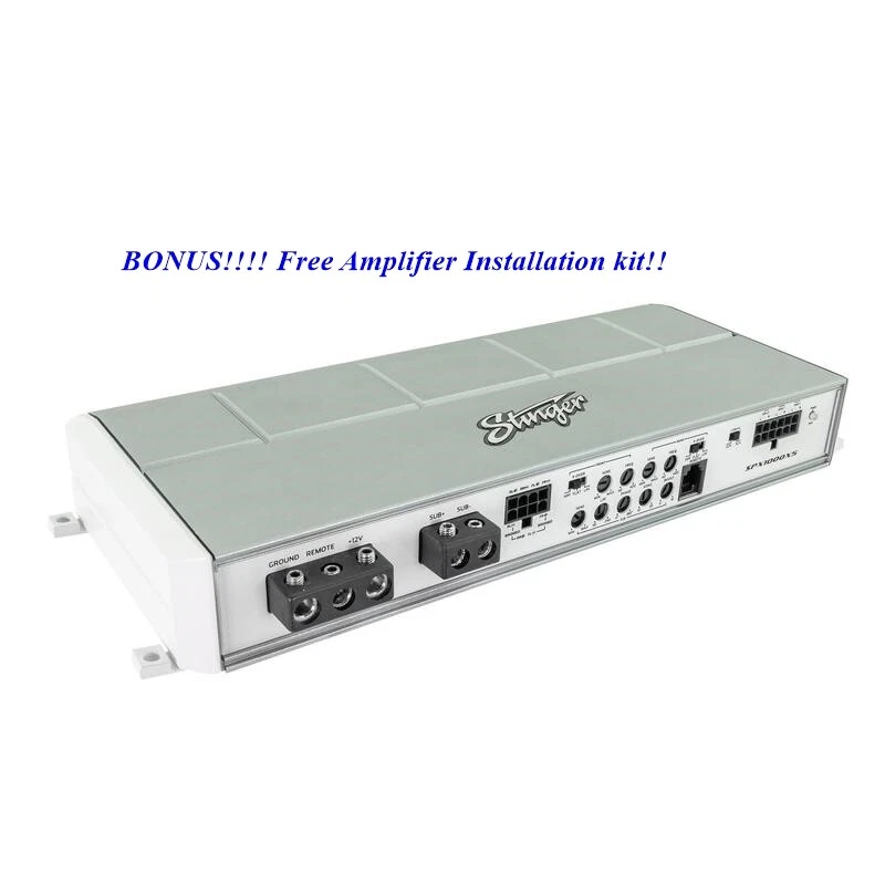 New SPX1000X5 MICRO 5 CHANNEL 1000 WATT MARINE AMPLIFIER Boat UTV Waterproof - Изображение 1 из 1