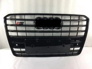 Griglia in rete paraurti anteriore nero stile S8 per Audi A8 S8 2014-2018 - Foto 1 di 2