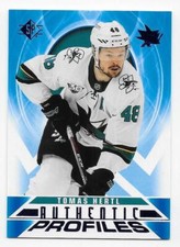 20/21 2020 SP HOCKEY AUTHENTIC PROFILES BLUE PARALLEL CARDS (AP-XX) U-Pick List