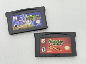 Frogger's Adventure & Frogger's Adventure 2: Lost Wand ( Game Boy Advance GBA) - Picture 1 of 5