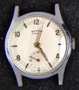 Reloj suizo vintage Rotary Junior cuerda manual -- funcionando - Imagen 1 de 3
