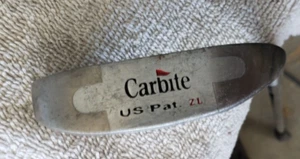34 IN CARBITE ZL BLADE PUTTER W FLANGE WITH SILVER METAL INSERT VERY NICE - Picture 1 of 6