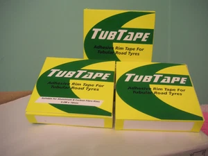 TUBULAR TYRE GLUE RIM TAPE. TWO WHEELS THE BEST TAPE. SIMPLE ALSO EASY TO USE - Picture 1 of 1