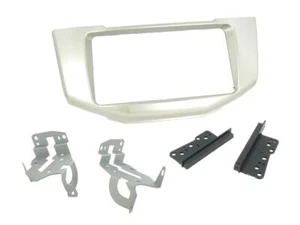 RADIO ESTÉREO FACIA PLACA CT23LX01 PARA LEXUS RX300 RX350 PLATA DOBLE DIN - Imagen 1 de 1