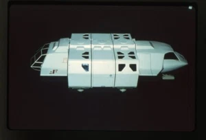 V Squad Shuttle 1980's Cult TV Sci Fi Spaceship Model Original 35mm Transparency - Picture 1 of 1