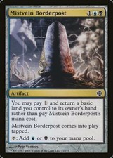 MTG 1x  Mistvein Borderpost Alara Reborn card Magic the Gathering
