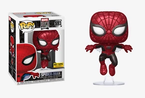 Funko Pop! MARVEL 80 AÑOS METAL SPIDER-MAN #593 EXCLUSIVO TEMA CANDENTE - Imagen 1 de 1