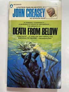 Death from Below John Creasey as Gordon Ashe Popular Library PB 1968 copyright - Picture 1 of 15