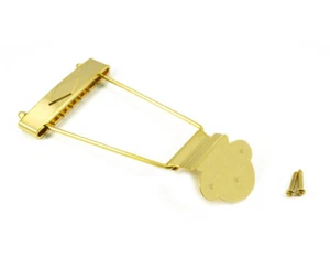 ARCHTOP TAILPIECE GOLD JAZZ GUITAR SEMIACOUSTIC para GIBSON® L5 L48 50 ES 125 330 - Imagen 1 de 1