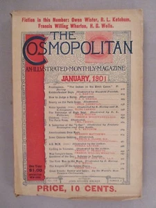 Cosmopolitan Magazine - January, 1901 ~Maxfield Parrish Knickerbocker 9 illo's  - Bild 1 von 8