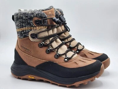 Merrell Siren 4 Thermo Mid WP Women's Winter Boots - Tobacco - US 7(Medium),8(W) - Image 1 of 4