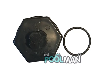 Waterway Pool Sand Filter Drain Cap 602-5321 or 602-5320 with O-Ring 805-0224 - Image 1 of 4