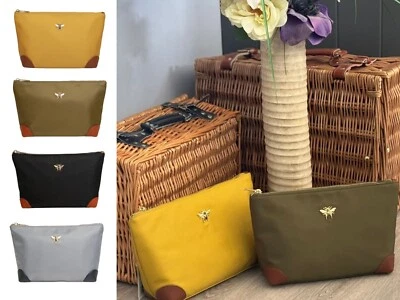 Bee Ladies Travel Makeup Cosmetic Bag - Alice Wheeler London