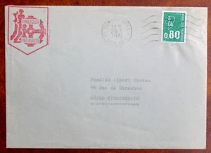 TIMBRES THEME DES ECHECS : TAMPON ROUGE SUR CE THEME - CACHET MULHOUSE COTEAUX - Photo 1/2