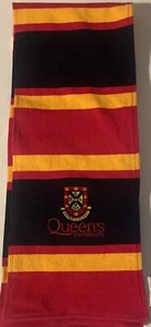 Queen's University Embroidered Barbarian Rugby Scarf Initiative Campaign - Picture 1 of 5
