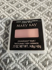NUOVO Mary Kay Chromafusion Blush ROUGE ROSE #143929 - Foto 1 di 3