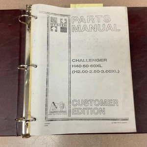 Hyster H40-50-60XL CHALLENGER TEILE HANDBUCH BUCH KATALOG LISTE GABELSTAPLER - Bild 1 von 4