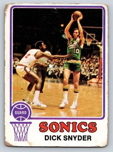 1973-74 Topps #86 Dick Snyder - Imagen 1 de 2