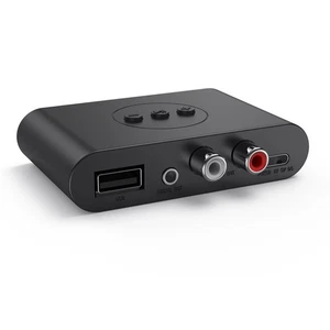 Bluetooth-Compatible 5.2 Receiver 3.5mm Jack Aux To 2 Rca Audio Stereo Adapter - Photo 1 sur 9