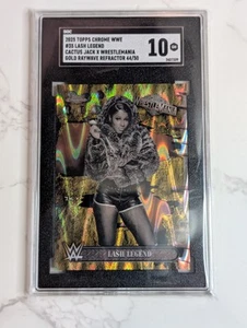 2025 Topps Chrome WWE Lash Legend WrestleMania Cactus Jack Gold /50 SGC 10 - Bild 1 von 2