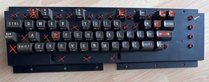 Commodore C64 Keypad/Keycaps - Mitsumi Keyboard, Button, Quill, Stamp - Picture 1 of 2