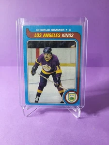 1979-80 Topps Hockey Charlie Simmer #191 (RC) Los Angeles Kings Rookie - Bild 1 von 3