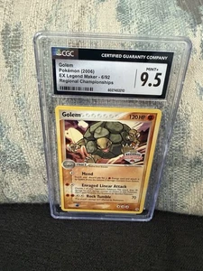 Pokemon Golem EX TCG Legend Maker Holo # 6/92 Campeonatos Regionales CGC 9.5 - Imagen 1 de 2