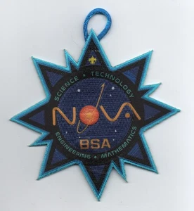 STEM Program NOVA Cub Scout Award Patch, "ClassB" Slogan Backing, Mint! - Picture 1 of 2