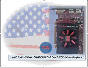 AMD FirePro V4900 1GB GDDR5 PCI-E Dual DP/DVI-I Video Graphics Card #1 - Picture 1 of 12