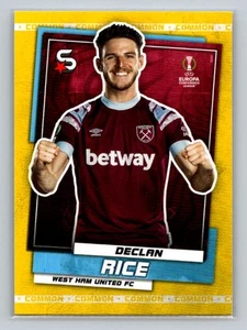 Declan Rice #184 2022-23 Topps UEFA Club Competitions Superstars Yellow - Picture 1 of 2