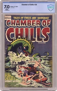 Chamber of Chills #26 CBCS 7.0 1954 17-4049963-026 - Picture 1 of 2