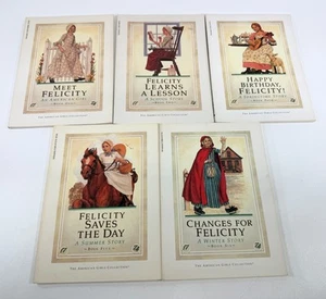 Vintage 1980s American Girls Collection FELICITY Book Lot Books 1 2 4 5 & 6 - Picture 1 of 3