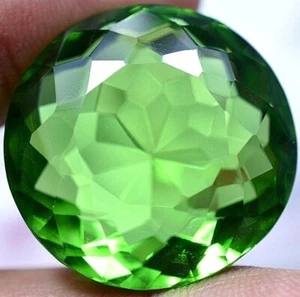 Lab Created 53.55 Ct Beautiful Rich Green Emerald GGL Certified Top Quality Gem - Picture 1 of 7
