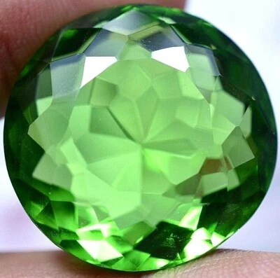 Lab Created 53.55 Ct Beautiful Rich Green Emerald GGL Certified Top Quality Gem - Image 1 of 4