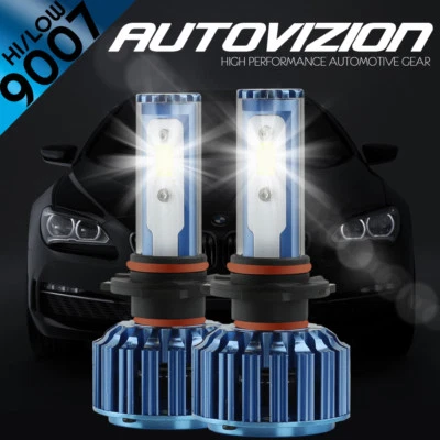 AUTOVIZION LED HID Headlight Conversion 9007 HB5 6000K 1998-2000 Pontiac Firefly - Image 1 of 4